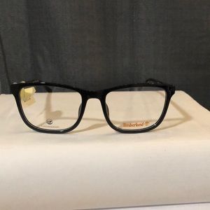 Timberland black 1603 001 eyeglasses frames